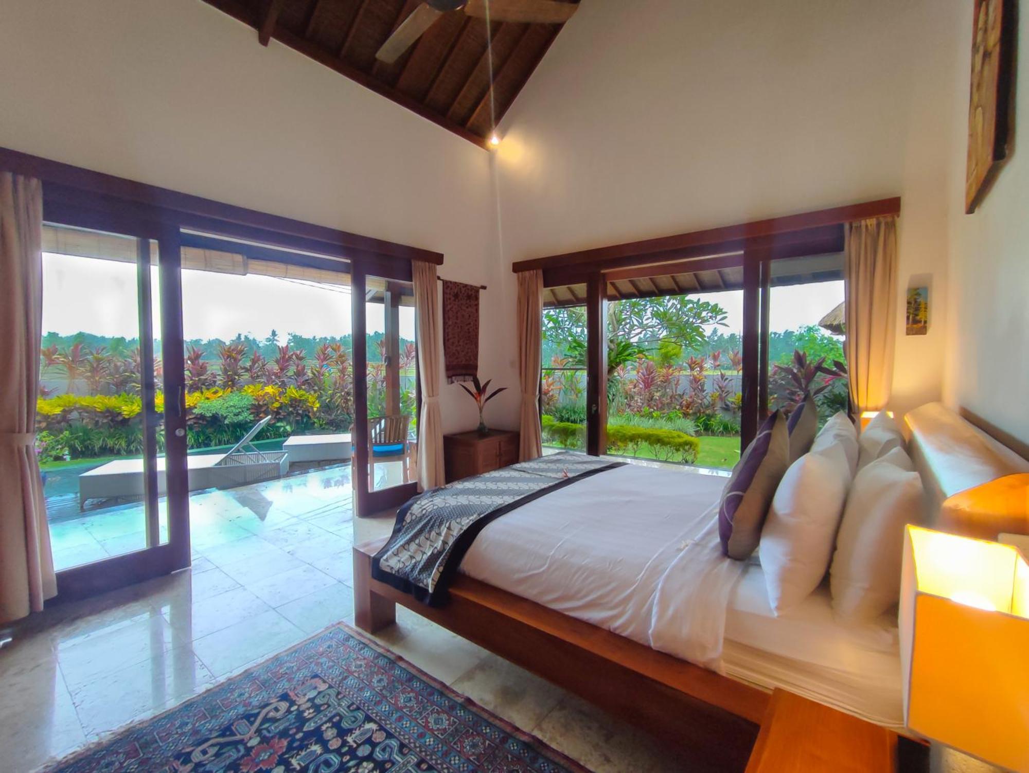Villa Maya Ubud, Peaceful Rice Field View Kültér fotó