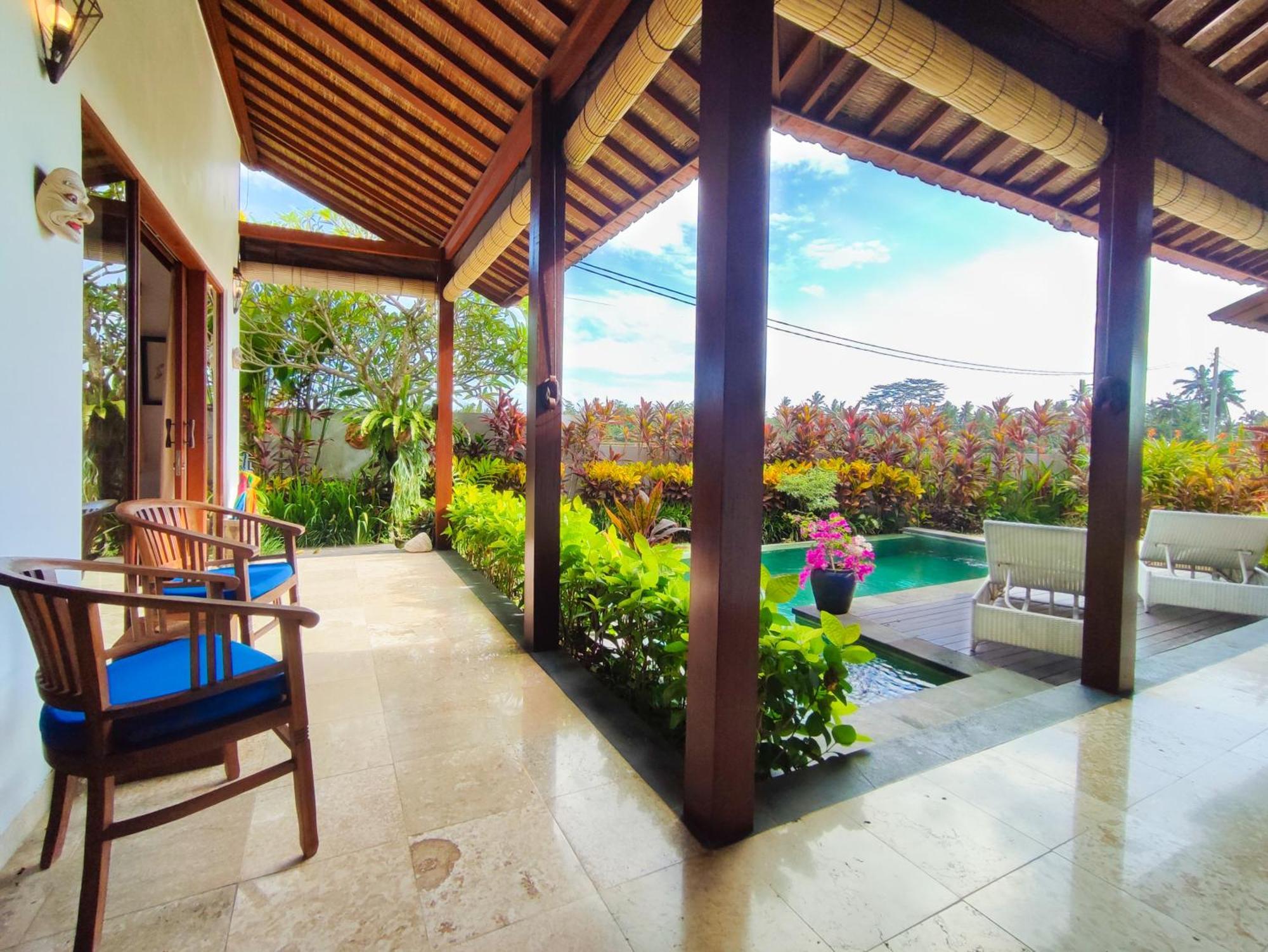 Villa Maya Ubud, Peaceful Rice Field View Kültér fotó